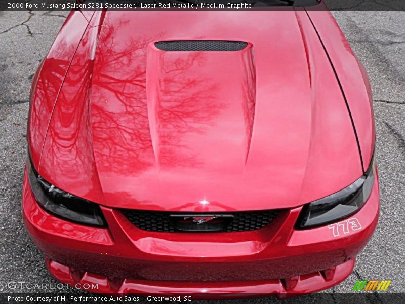 Laser Red Metallic / Medium Graphite 2000 Ford Mustang Saleen S281 Speedster
