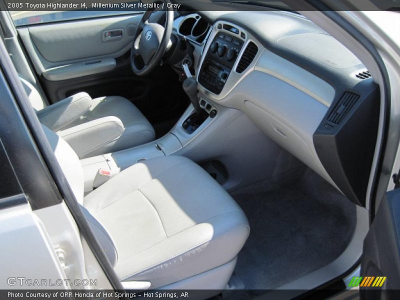 Millenium Silver Metallic / Gray 2005 Toyota Highlander I4