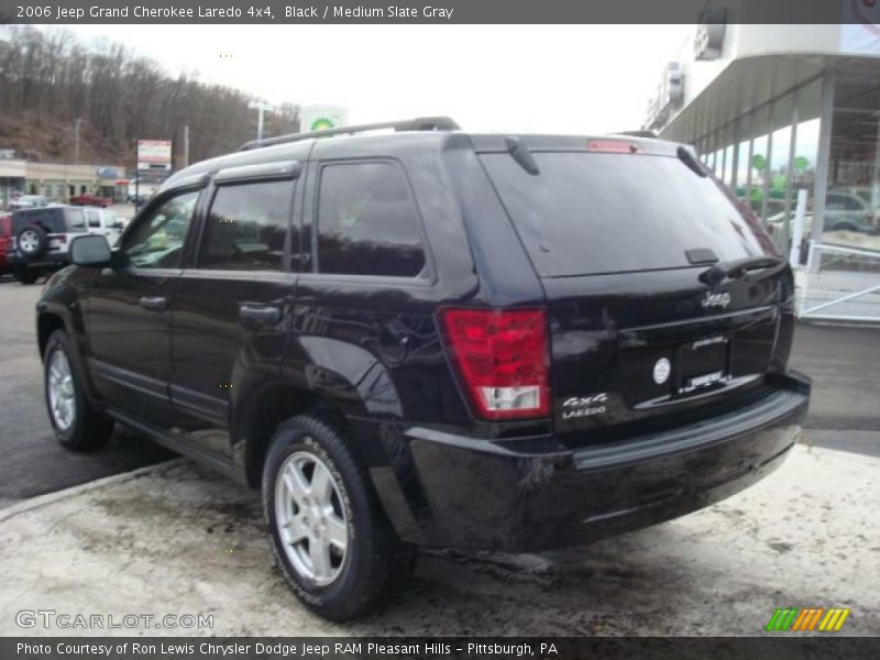 Black / Medium Slate Gray 2006 Jeep Grand Cherokee Laredo 4x4