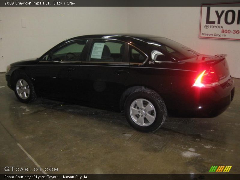 Black / Gray 2009 Chevrolet Impala LT