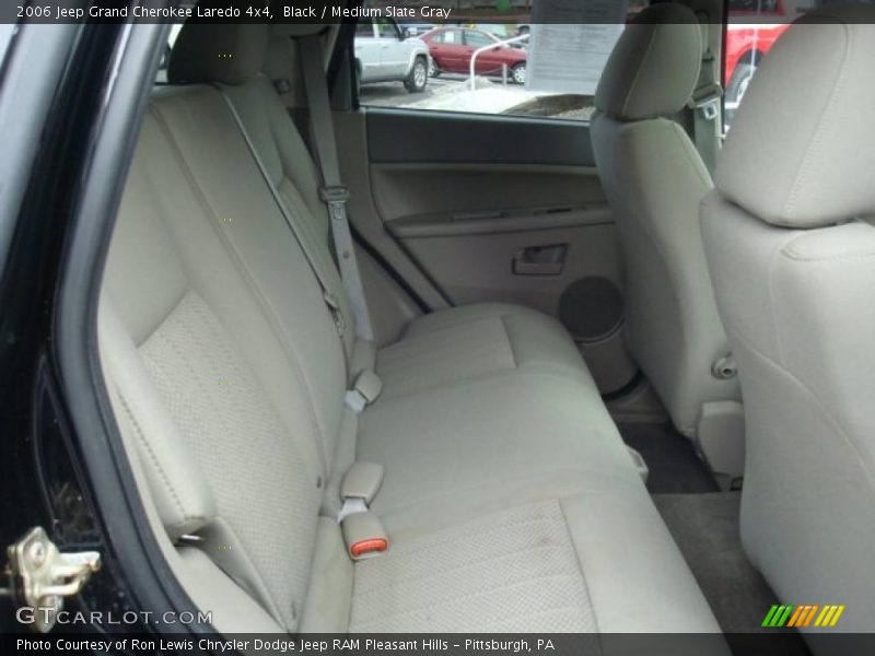 Black / Medium Slate Gray 2006 Jeep Grand Cherokee Laredo 4x4