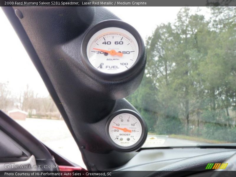  2000 Mustang Saleen S281 Speedster Saleen S281 Speedster Gauges