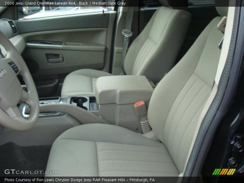 Black / Medium Slate Gray 2006 Jeep Grand Cherokee Laredo 4x4