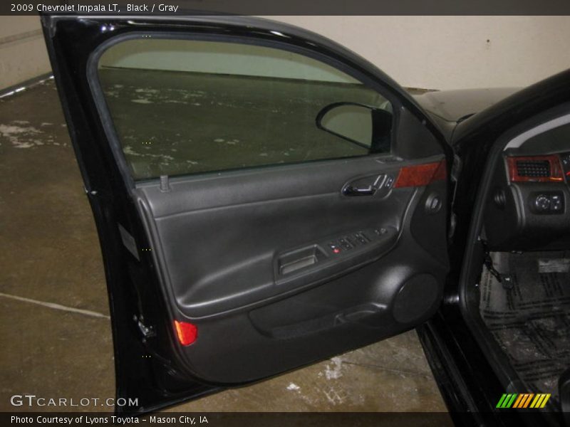 Black / Gray 2009 Chevrolet Impala LT