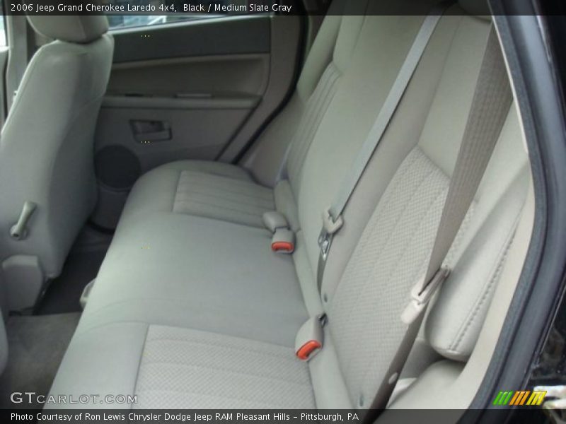 Black / Medium Slate Gray 2006 Jeep Grand Cherokee Laredo 4x4