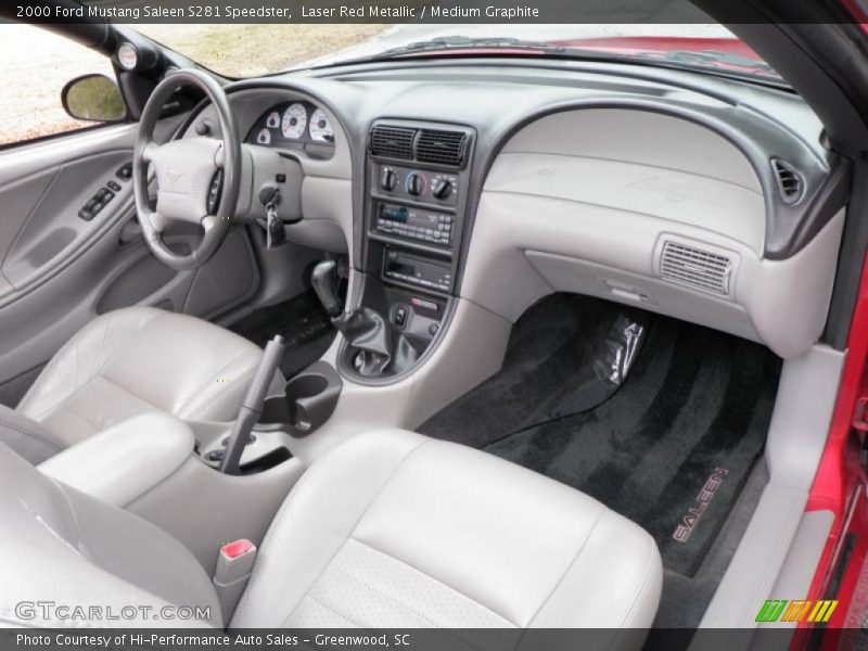  2000 Mustang Saleen S281 Speedster Medium Graphite Interior