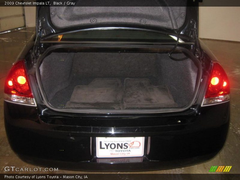 Black / Gray 2009 Chevrolet Impala LT