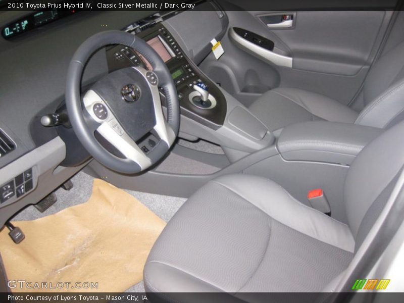 Classic Silver Metallic / Dark Gray 2010 Toyota Prius Hybrid IV