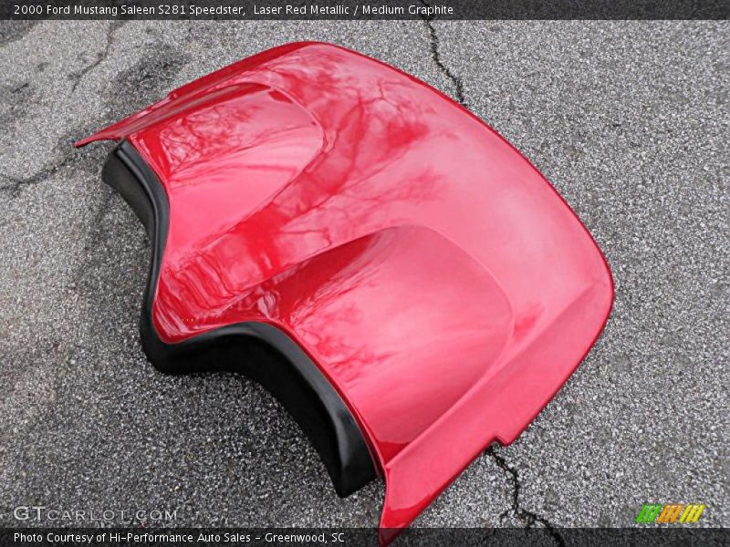 Laser Red Metallic / Medium Graphite 2000 Ford Mustang Saleen S281 Speedster
