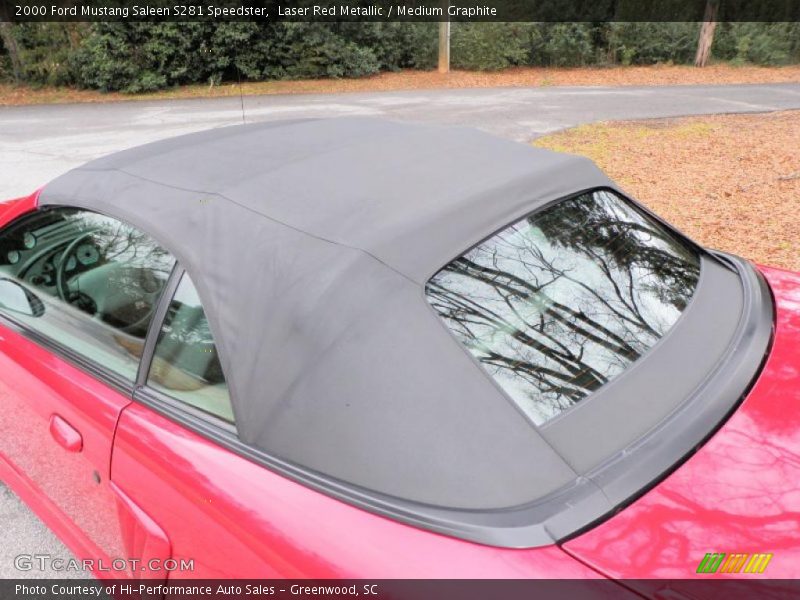 Laser Red Metallic / Medium Graphite 2000 Ford Mustang Saleen S281 Speedster