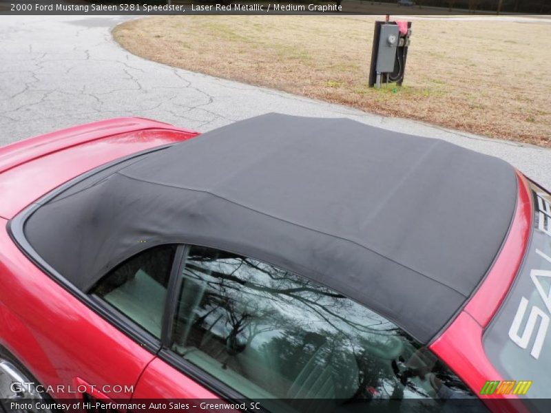 Laser Red Metallic / Medium Graphite 2000 Ford Mustang Saleen S281 Speedster