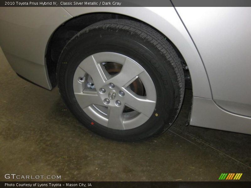 Classic Silver Metallic / Dark Gray 2010 Toyota Prius Hybrid IV