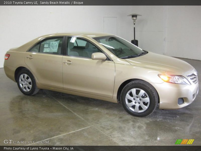 Sandy Beach Metallic / Bisque 2010 Toyota Camry LE