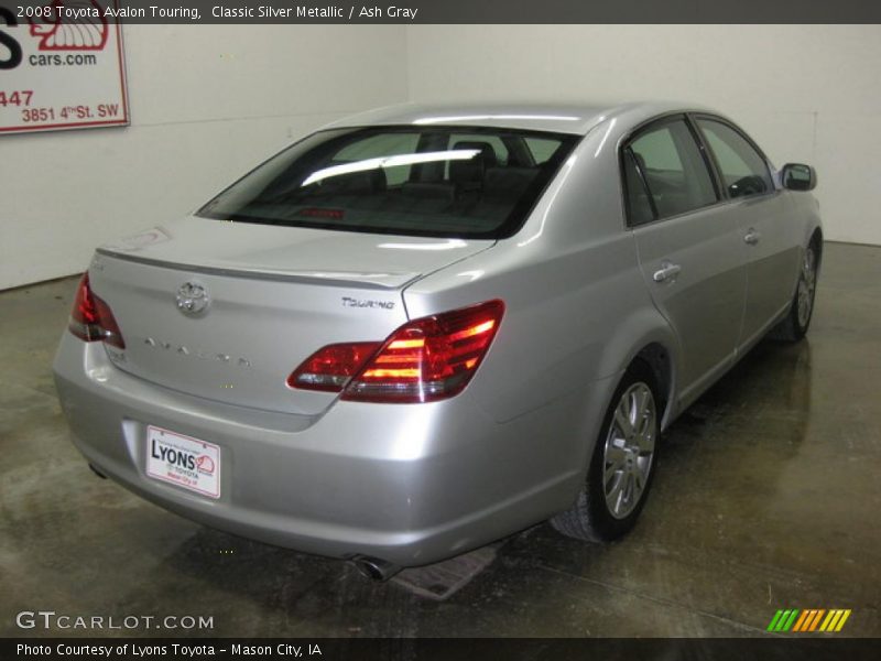 Classic Silver Metallic / Ash Gray 2008 Toyota Avalon Touring