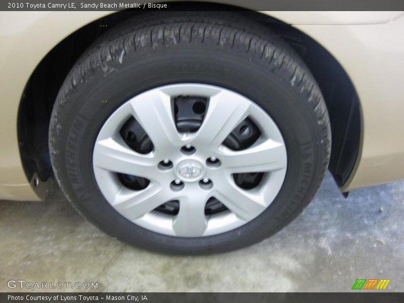 Sandy Beach Metallic / Bisque 2010 Toyota Camry LE