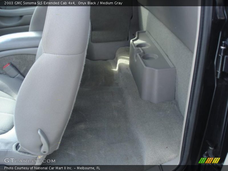 Onyx Black / Medium Gray 2003 GMC Sonoma SLS Extended Cab 4x4