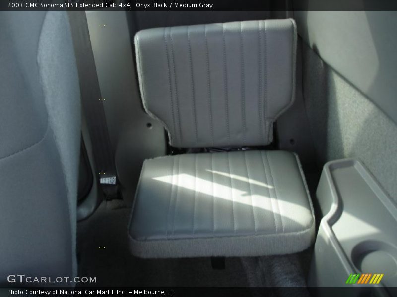 Onyx Black / Medium Gray 2003 GMC Sonoma SLS Extended Cab 4x4