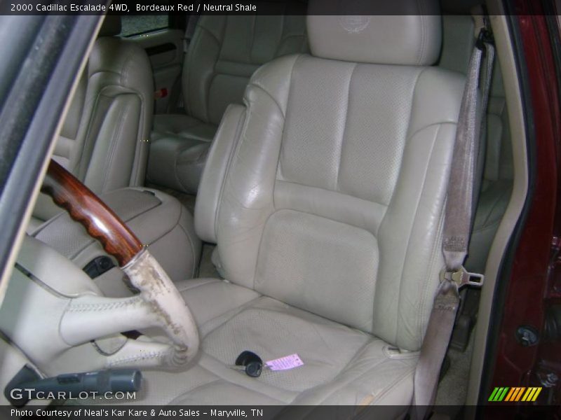 Bordeaux Red / Neutral Shale 2000 Cadillac Escalade 4WD