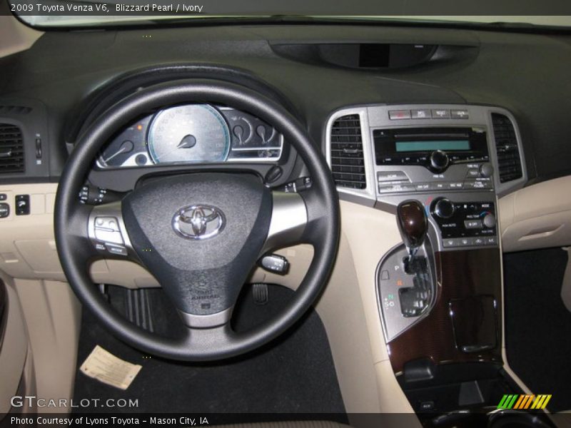 Blizzard Pearl / Ivory 2009 Toyota Venza V6