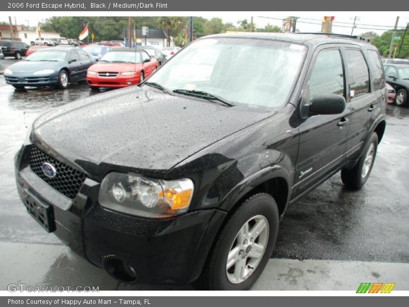 Black / Medium/Dark Flint 2006 Ford Escape Hybrid