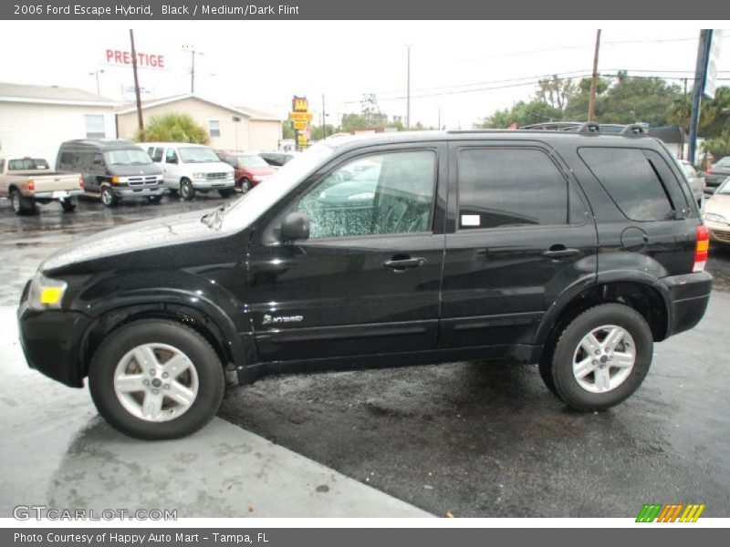 Black / Medium/Dark Flint 2006 Ford Escape Hybrid