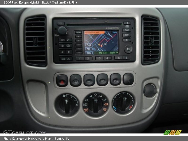 Black / Medium/Dark Flint 2006 Ford Escape Hybrid