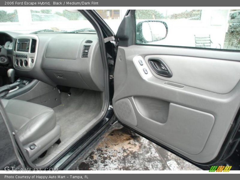 Black / Medium/Dark Flint 2006 Ford Escape Hybrid