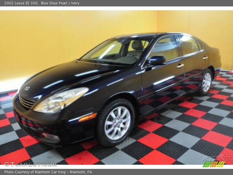 Blue Onyx Pearl / Ivory 2002 Lexus ES 300