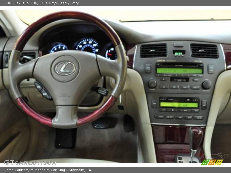 Blue Onyx Pearl / Ivory 2002 Lexus ES 300