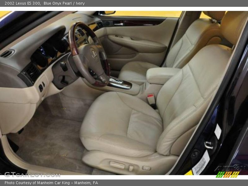 Blue Onyx Pearl / Ivory 2002 Lexus ES 300