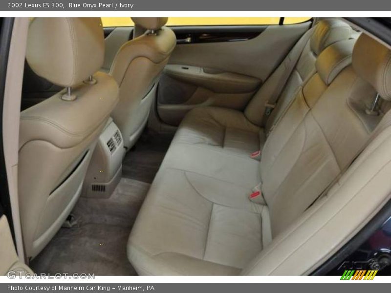 Blue Onyx Pearl / Ivory 2002 Lexus ES 300