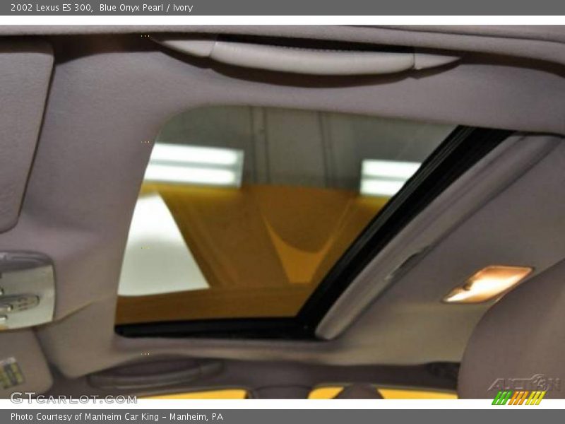 Blue Onyx Pearl / Ivory 2002 Lexus ES 300