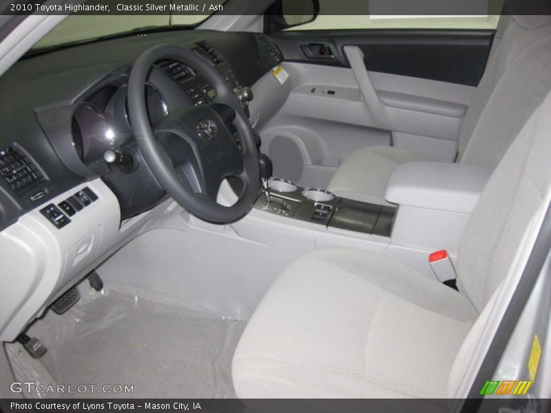 Classic Silver Metallic / Ash 2010 Toyota Highlander
