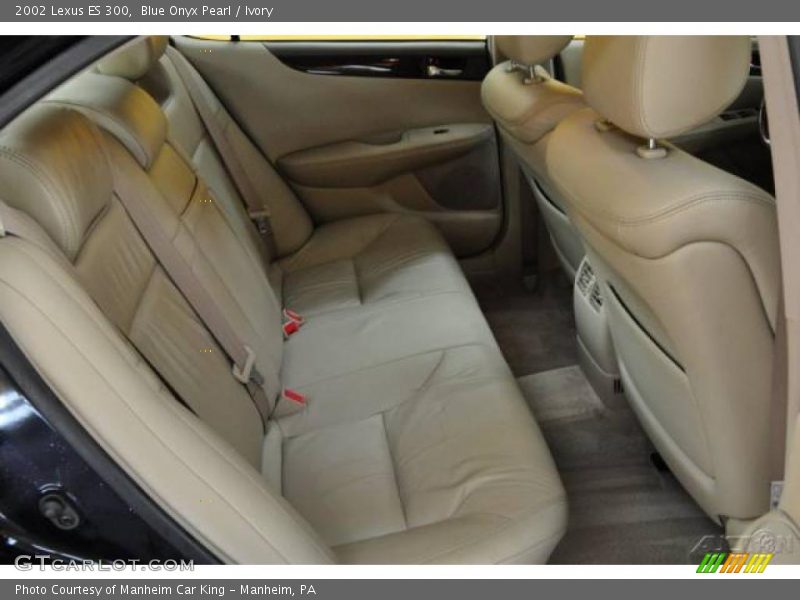 Blue Onyx Pearl / Ivory 2002 Lexus ES 300