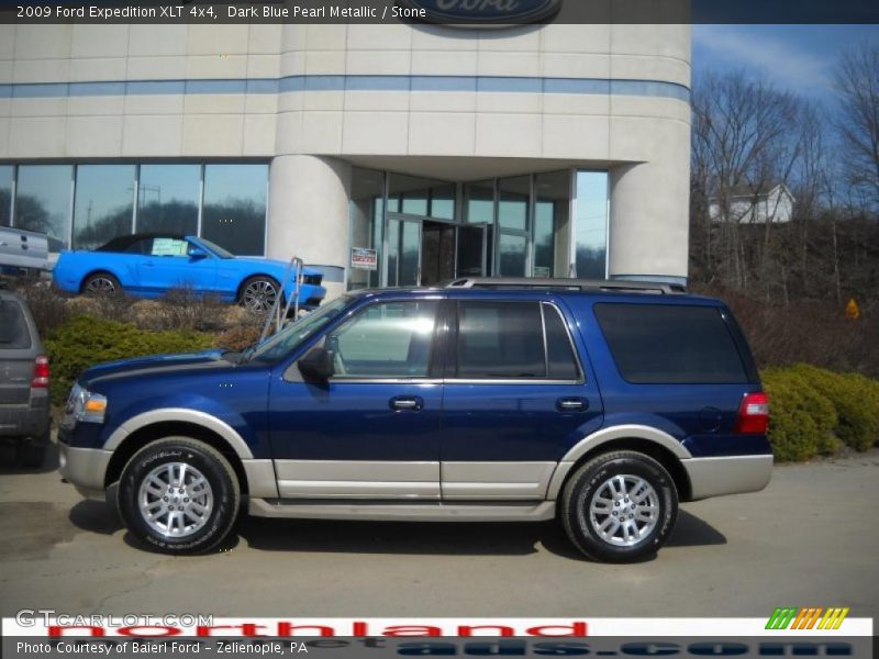 Dark Blue Pearl Metallic / Stone 2009 Ford Expedition XLT 4x4