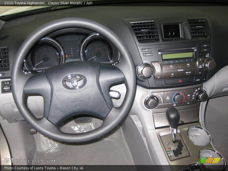Classic Silver Metallic / Ash 2010 Toyota Highlander