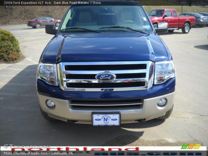 Dark Blue Pearl Metallic / Stone 2009 Ford Expedition XLT 4x4