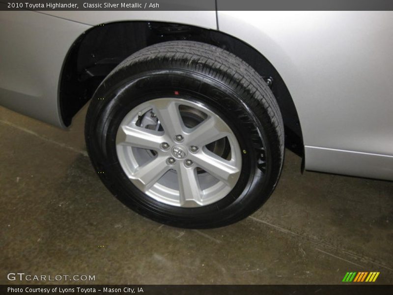 Classic Silver Metallic / Ash 2010 Toyota Highlander