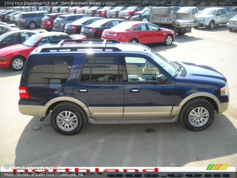 Dark Blue Pearl Metallic / Stone 2009 Ford Expedition XLT 4x4