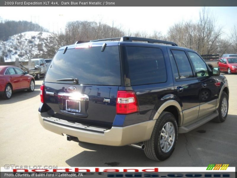 Dark Blue Pearl Metallic / Stone 2009 Ford Expedition XLT 4x4
