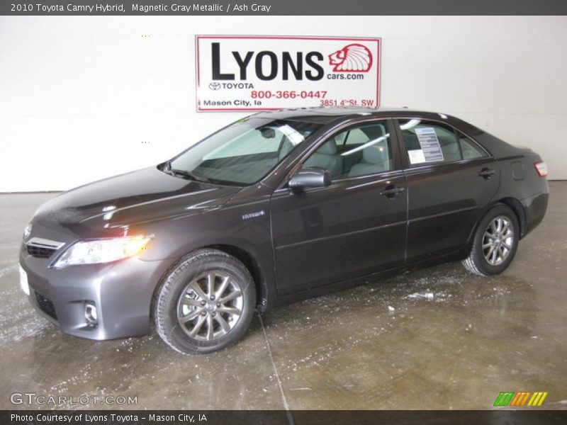 Magnetic Gray Metallic / Ash Gray 2010 Toyota Camry Hybrid