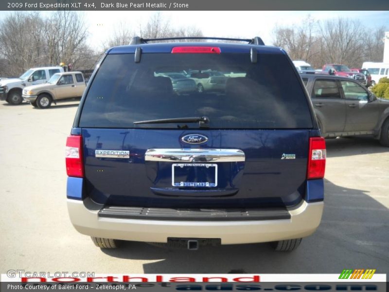 Dark Blue Pearl Metallic / Stone 2009 Ford Expedition XLT 4x4