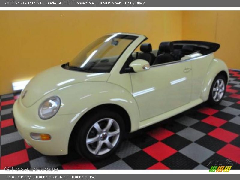 Harvest Moon Beige / Black 2005 Volkswagen New Beetle GLS 1.8T Convertible