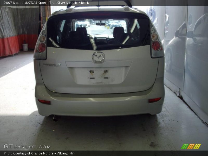 True Silver Metallic / Black 2007 Mazda MAZDA5 Sport