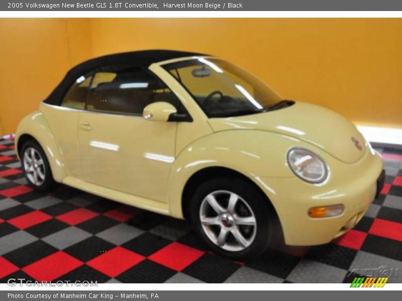 Harvest Moon Beige / Black 2005 Volkswagen New Beetle GLS 1.8T Convertible