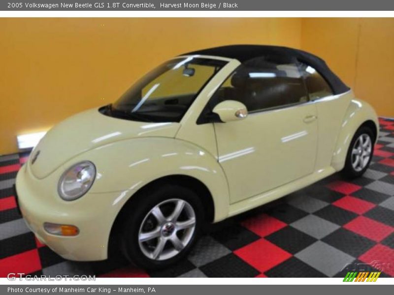 Harvest Moon Beige / Black 2005 Volkswagen New Beetle GLS 1.8T Convertible