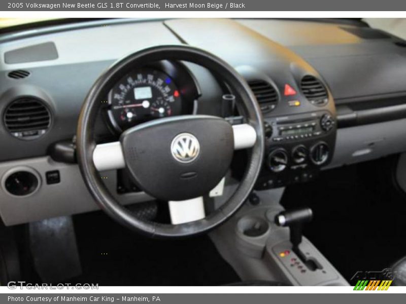 Harvest Moon Beige / Black 2005 Volkswagen New Beetle GLS 1.8T Convertible