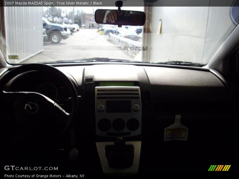 True Silver Metallic / Black 2007 Mazda MAZDA5 Sport
