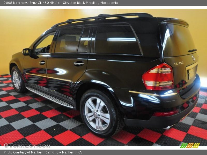 Obsidian Black Metallic / Macadamia 2008 Mercedes-Benz GL 450 4Matic