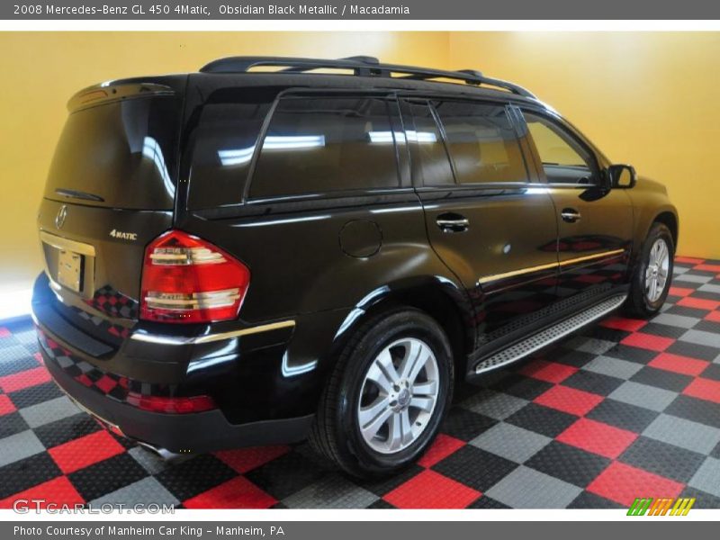 Obsidian Black Metallic / Macadamia 2008 Mercedes-Benz GL 450 4Matic